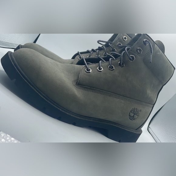 Grey Timberland Insulated Boots - Picture 3 of 5
